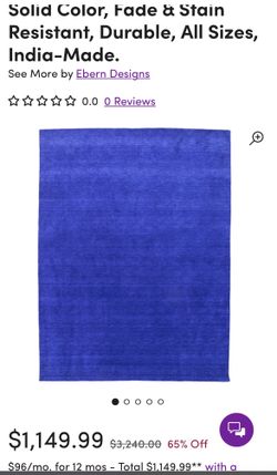 Brand New Hand Tufted  Wool Rug 10x14