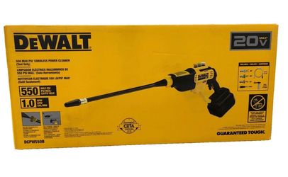 New Dewalt Cordless Pressure Washe r