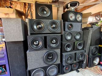 Car audio packages, subs, amps