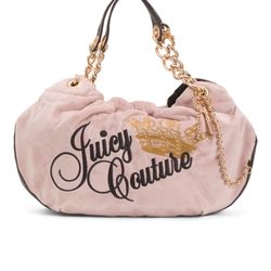 Juicy Couture Four Poster Pink Shoulder Bag