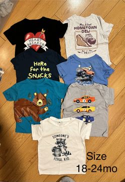 Toddler Tshirts 18-24mo