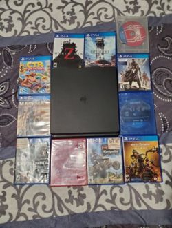 PS4+11 games and pro controller
