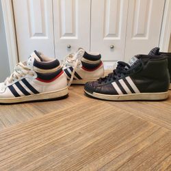 2 Pairs Adidas Men's Shoes / Sneakers Size 10.5-11