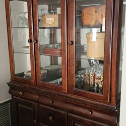 China cabinet.