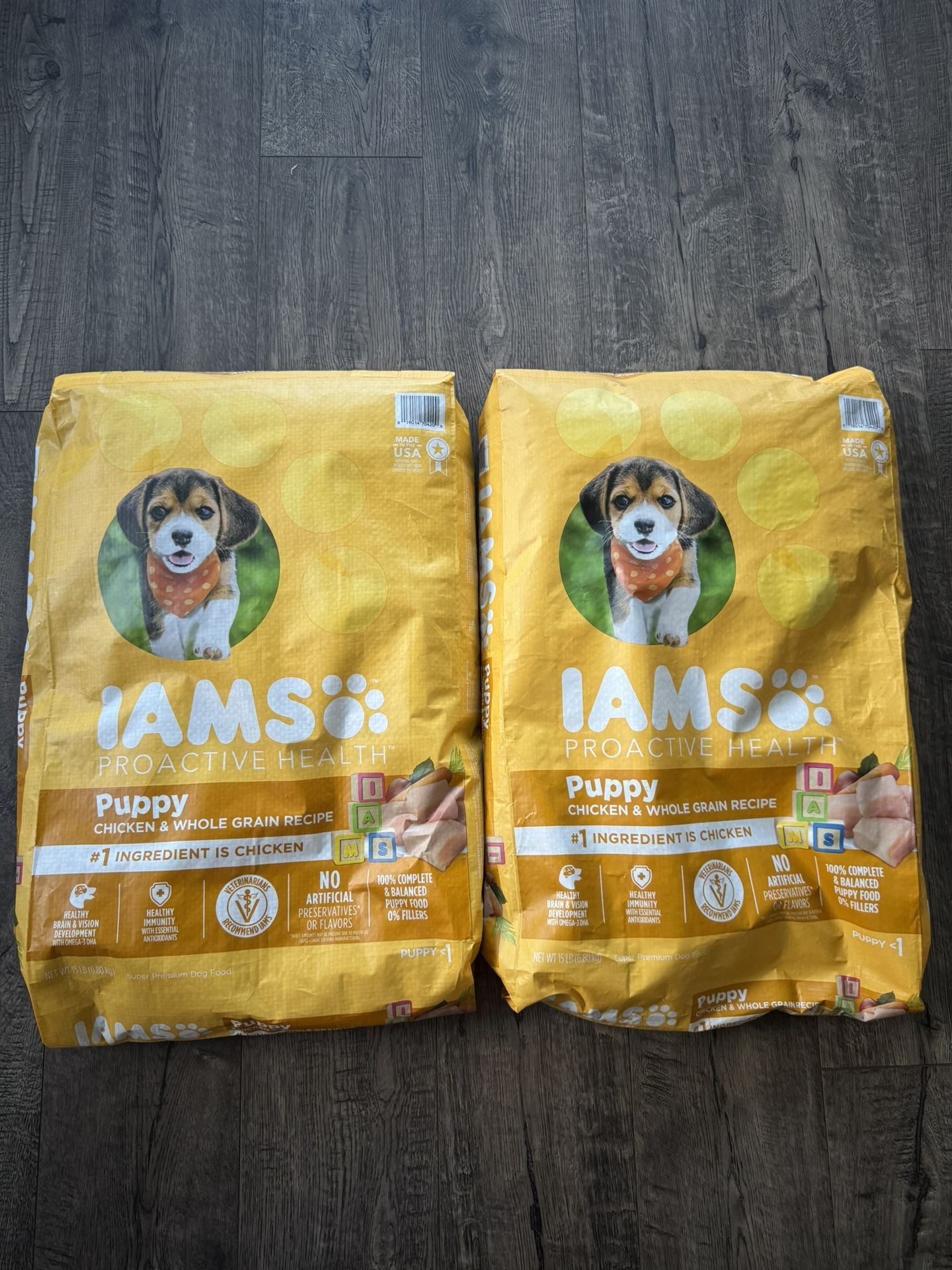 Dog Food 15lb*2