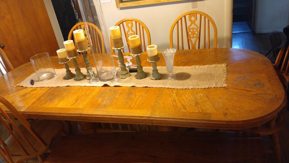 Wooden Dinner Table 