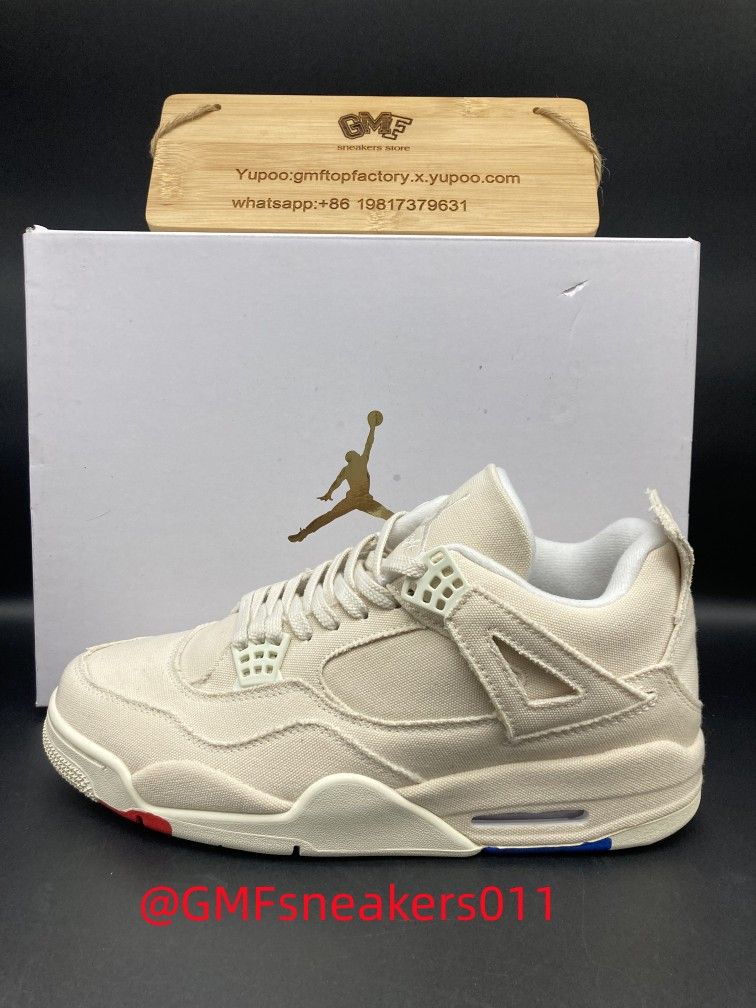Air Jordan 4 Retro‘’canvas‘’