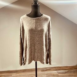 Small Pink & Gray Sweater