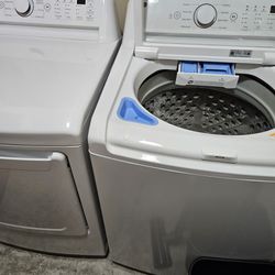 LG washer and dryer 5 Month old with 5 year warranty.