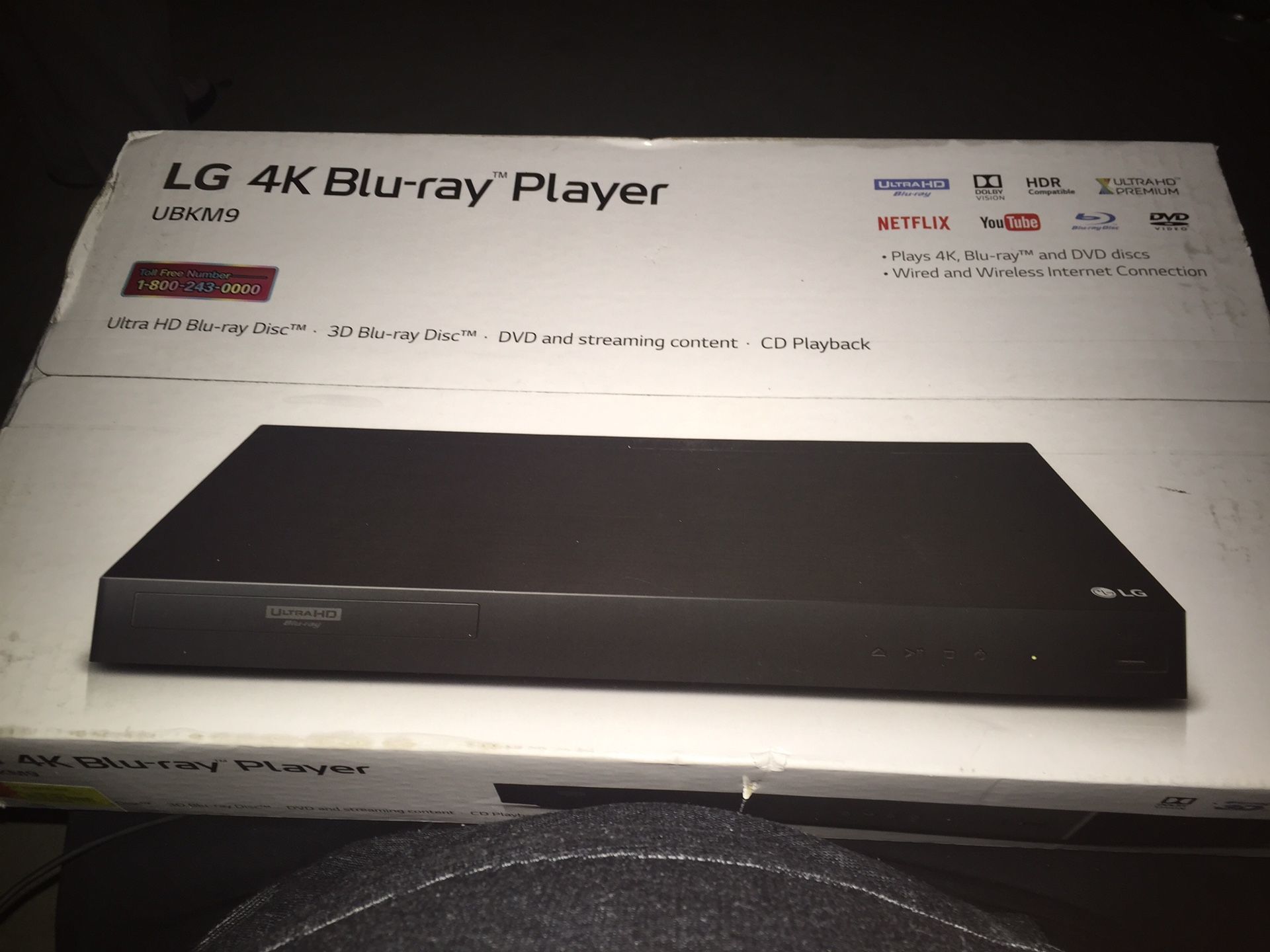 LG 4K Blu-Ray Player