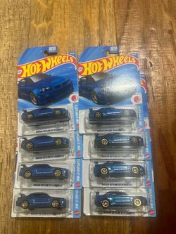 Hot Wheels Nissan Skyline GT-R BNR34 – Lot of 8
