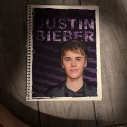 Justin Bieber Note Book Asking $15 Or Best Offer