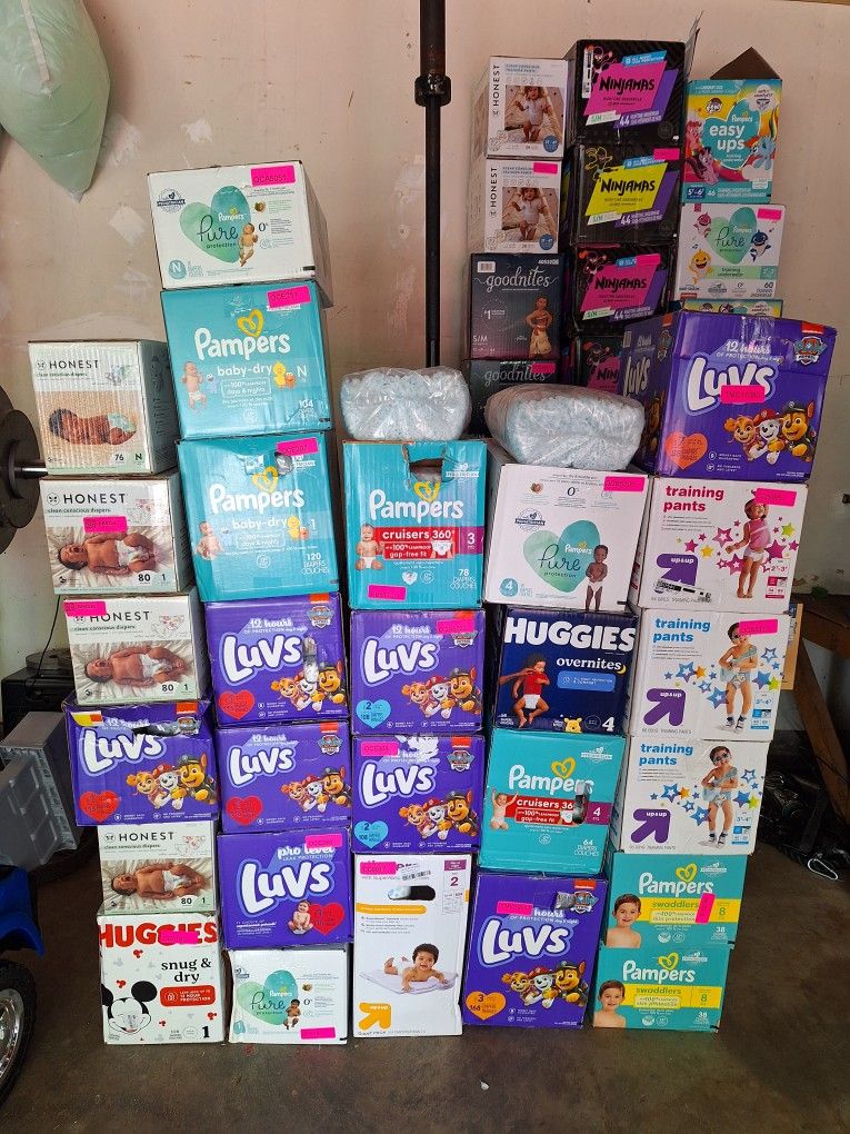Diapers, $20 A Box.