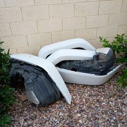 OEM Stock Body Parts – 2016 Jeep Wrangler Sahara JK (4-door) – Fenders, Liners, Front & Rear Bumpers