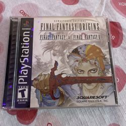 Final Fantasy Origins PlayStation 1 Black Label 
