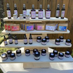 Portable Vendor Shelf 