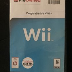 Despicable Me Wii