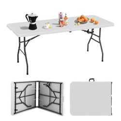 Brand NEW! 6FT Folding Table, White