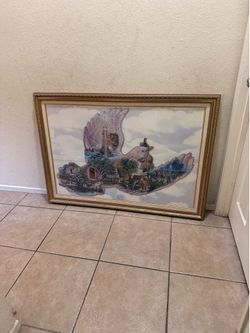 Framed Dove Jigsaw Puzzle Wall Art 33”x48”