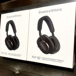 Bowers & Wilkins {Px7 S2} Headphones ≠ Audiophile-Grade Sound, Advanced Noise Cancellation, Bluetooth 