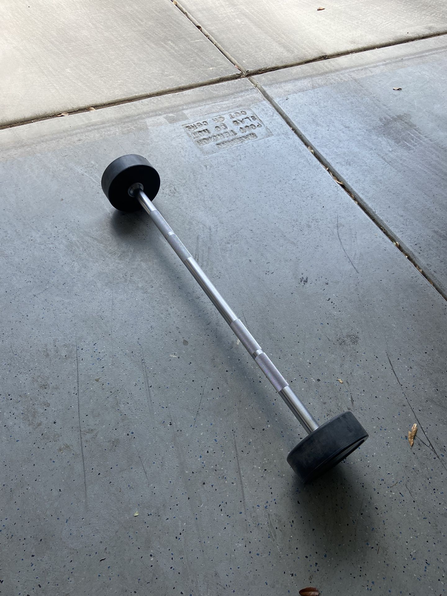 Titan 50lb Straight Bar