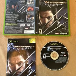 X2: Wolverine's Revenge (Xbox, 2003) Complete Tested 
