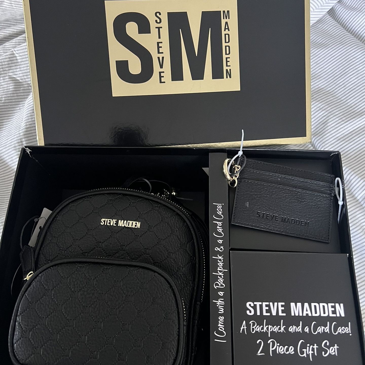 Steve Madden 2Pc Backpack And Card Case Box Set For Sale In West Covina, Ca  - Offerup