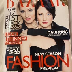 Bazaar Magazine Featuring Madonna