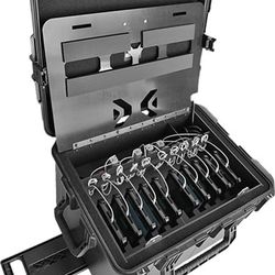 CaseCruzer IT-10-PACK-2620-16 10.2" Mobile Multiple iPad Charging Station - 10 Pack

