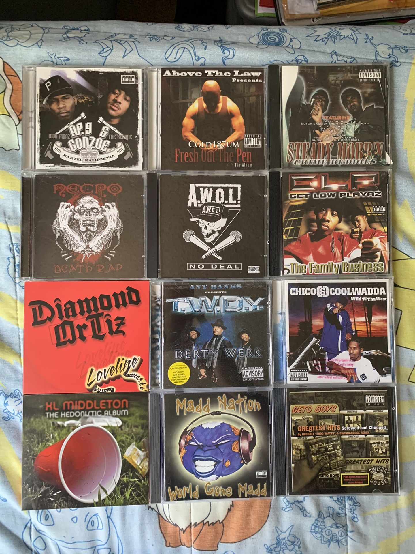 Rare rap hip hop g funk gangsta rap CD music out of print for Sale