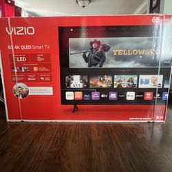 Vizio 65” 4K QLED Smart Tv