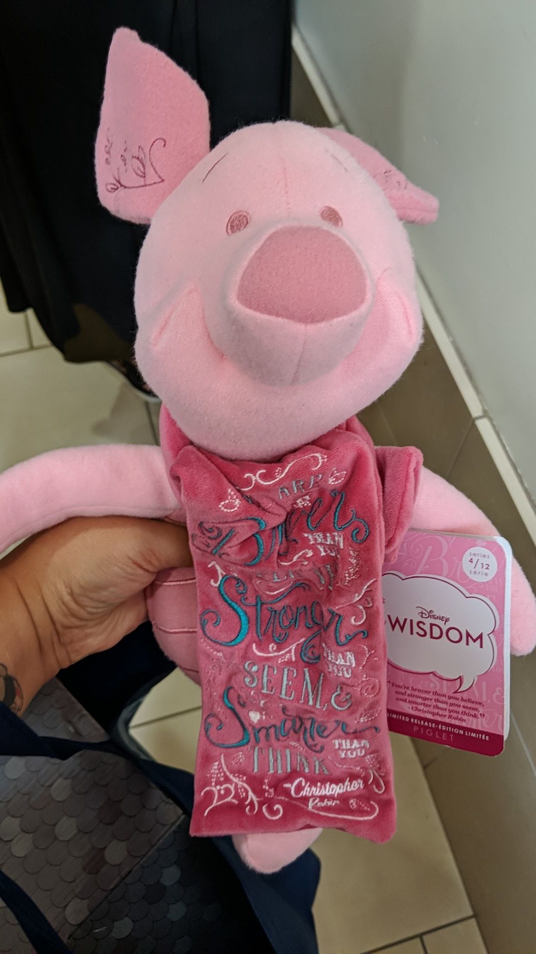 Disney Wisdom Collection Piglet Plush