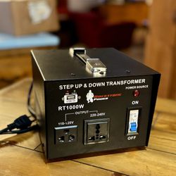 Rockstone Step Up And Down Transformer 