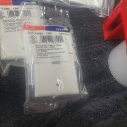 Lot Of 15 Levinton 41080 1 Wp Single Data Jack