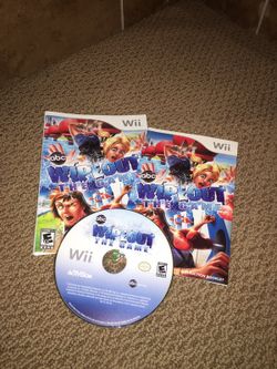 Wipeout The Game. Wii Game