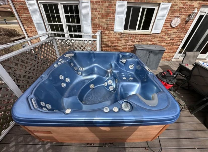 Note: I am giving away the hot tub for free.