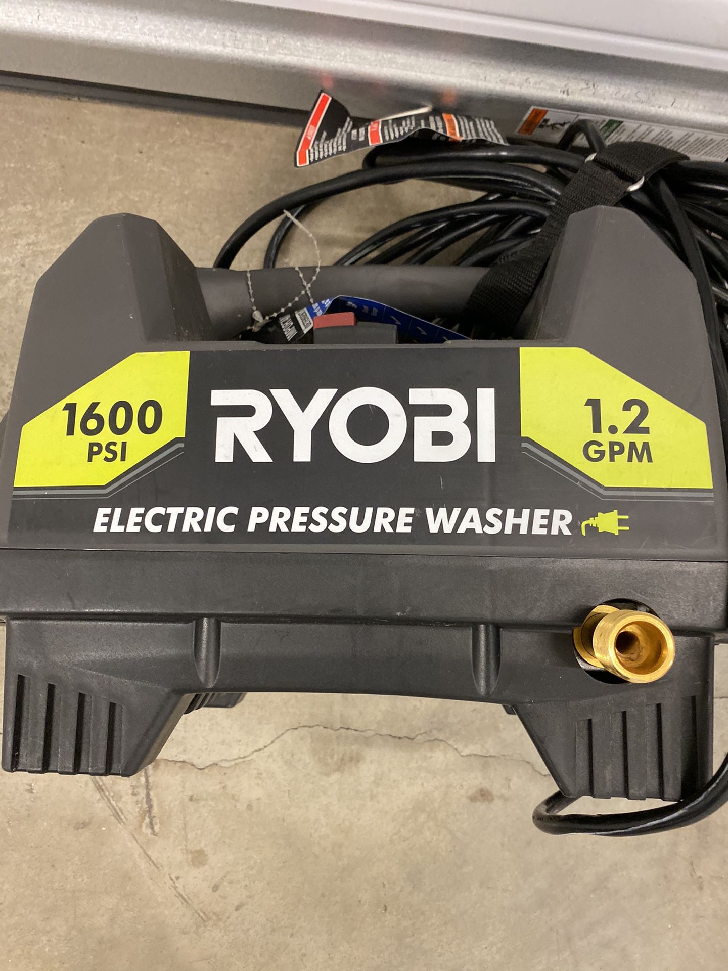 RYOBI ELECTRIC PRESSURE WASHER