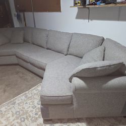 Sofa - MaxHome “Better by Design” Gray Textured Section