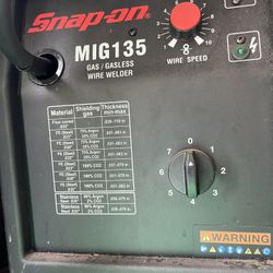 Mig Welder Snap On  Mig 135