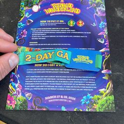 Beyond Wonderland 2026 2 Day GA Wristband *SOLD OUT*