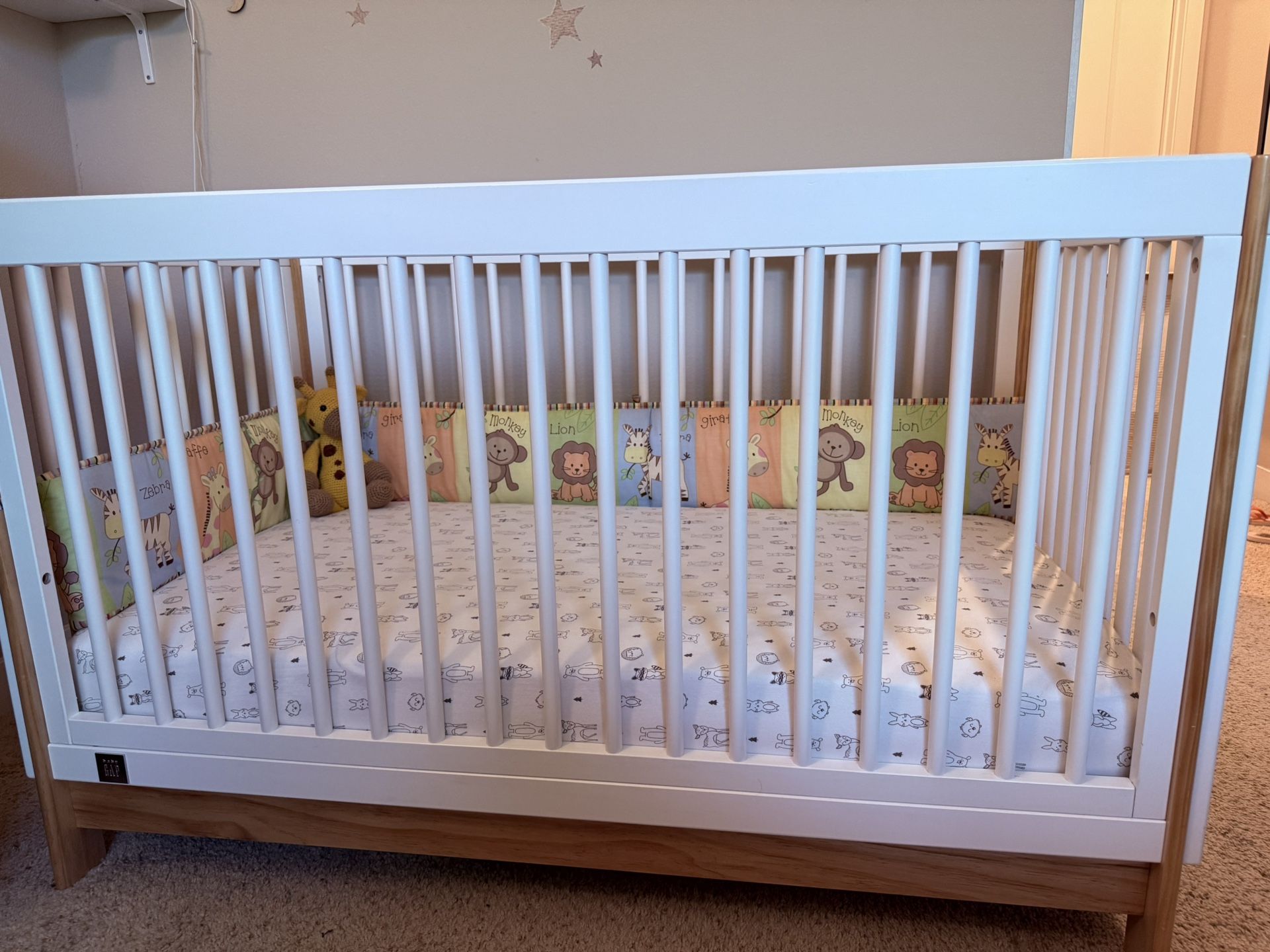 Delta Children Baby Gap Crib and Sealy mattress