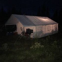 13’ x 16’ Elk Mountain Tent with 6’ Awning