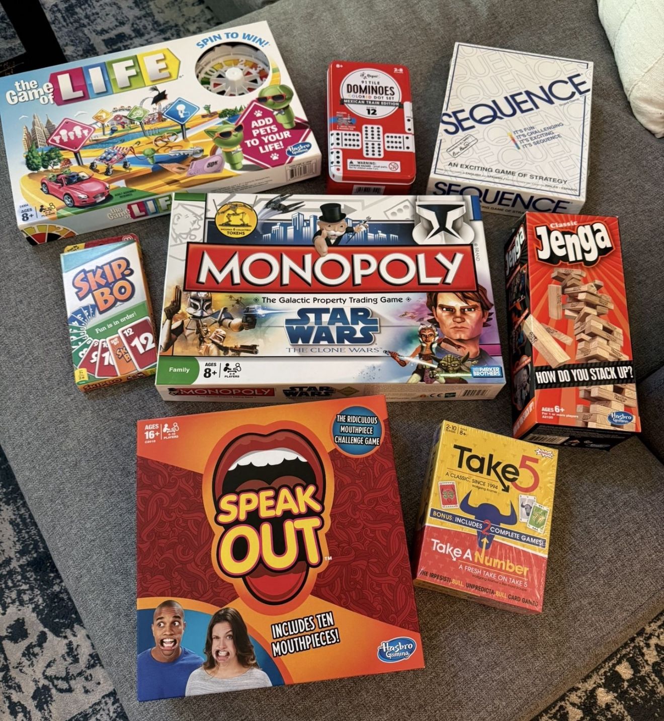 Family Board Game Bundle