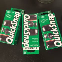 Fuji film Disposable Cameras