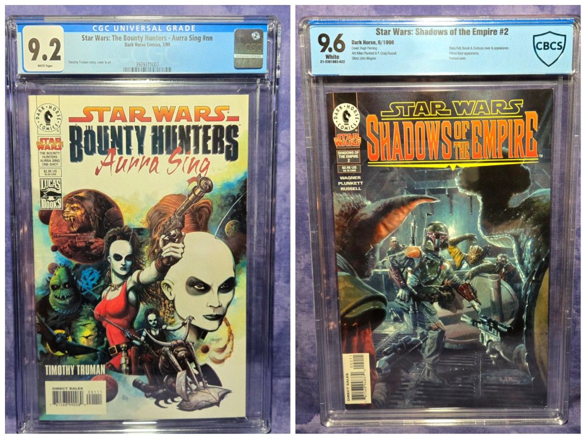 Graded Star Wars Comic Books • CGC CBCS • Dark Horse Comics
