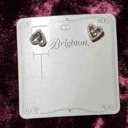 Brighton Illumina Love Post Silver Earings