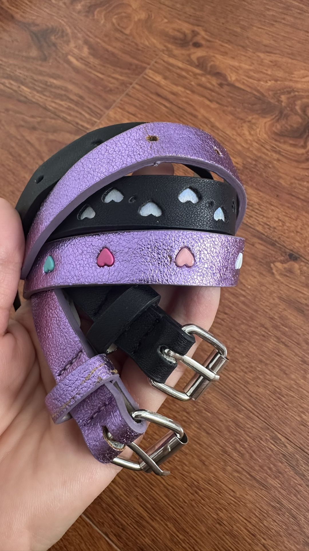 Size 3-4T Girl Belts 