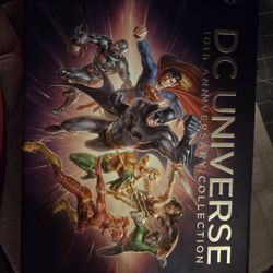 DC UNIVERSE 10TH ANNIVERSARY COLLECTION BLU-RAY SET