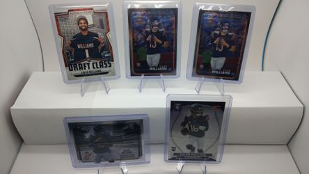 Caleb Williams RC Cards (5 Cards Total)