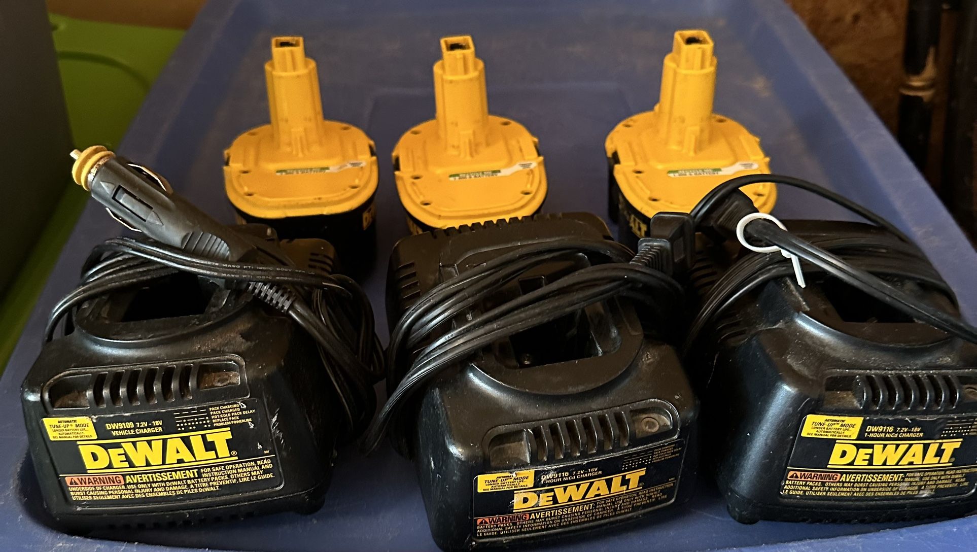 Dewalt Tools-Saws, Driver, Batteries And Chargers